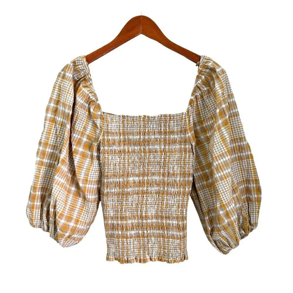 Anthropologie maeve plaid